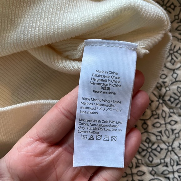 J. Crew cream sweater - Picture 4 of 4